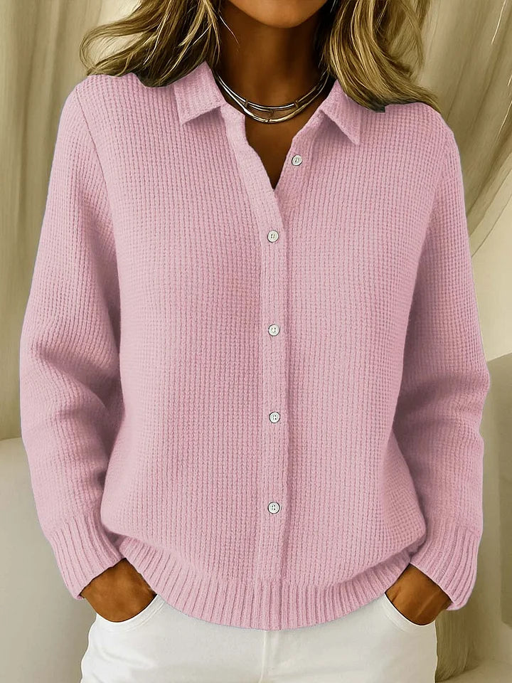 Women’s Open Front Long Sleeve Knit Cardigan