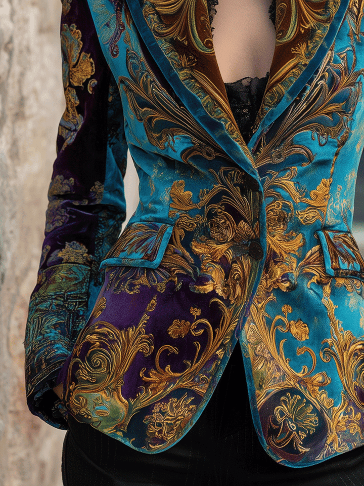 Women’s Bohemian Baroque Tailored Blazer