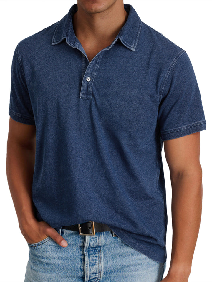 Men’s Slim Fit Short Sleeve Polo Shirt