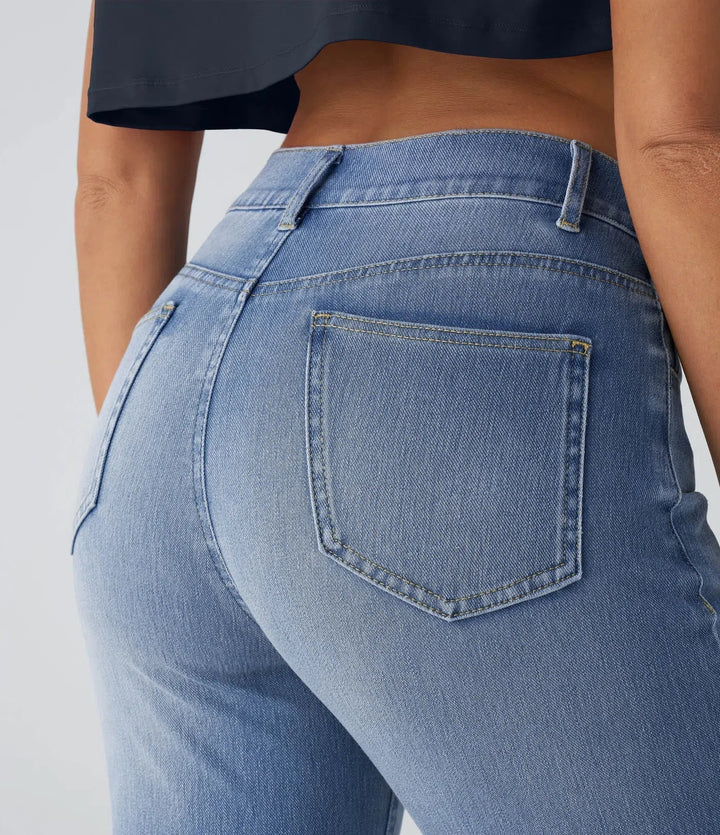 Women’s High Waisted Stretch Pull On Pants