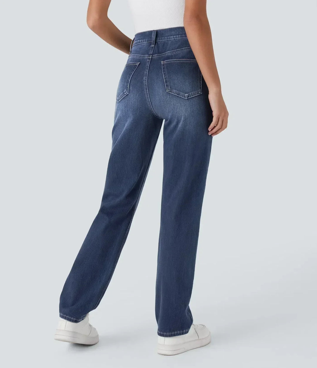 Women’s High Waisted Stretch Pull On Pants