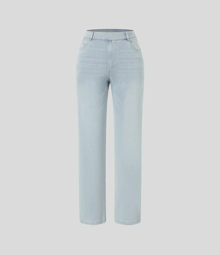 Women’s High Waisted Stretch Pull On Pants