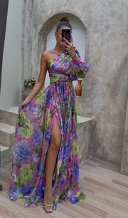 Women’s Floral Evening Party Dress