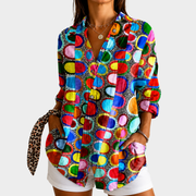 Women’s Polka Dot Printed Blouse