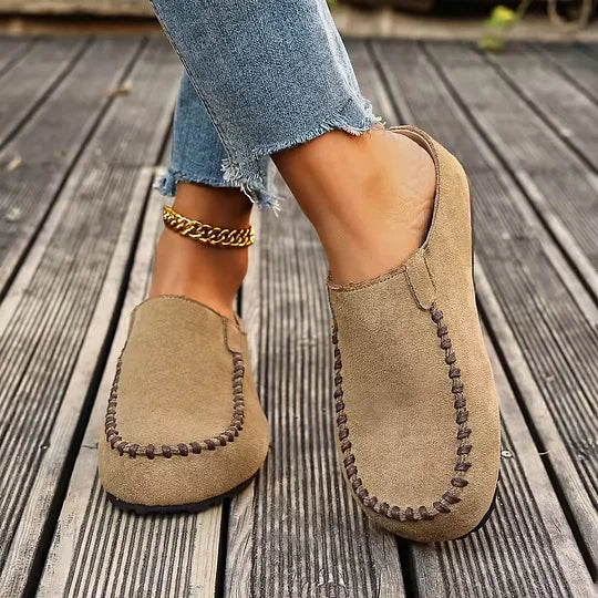 Women’s Vintage Comfort Slip-On Mules