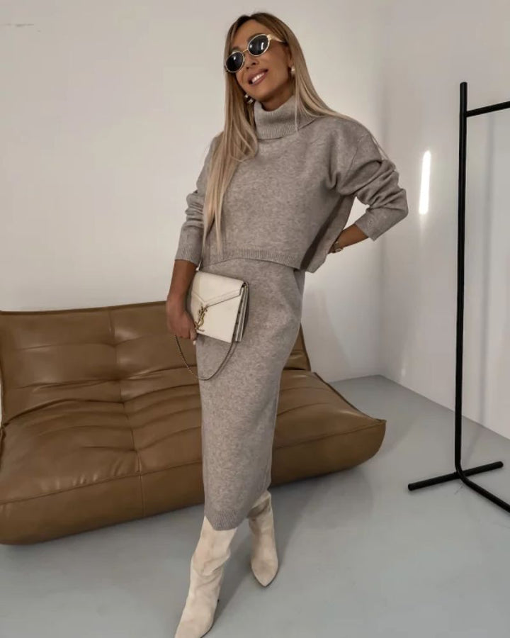 Women’s Elegant Two Piece Knit Set