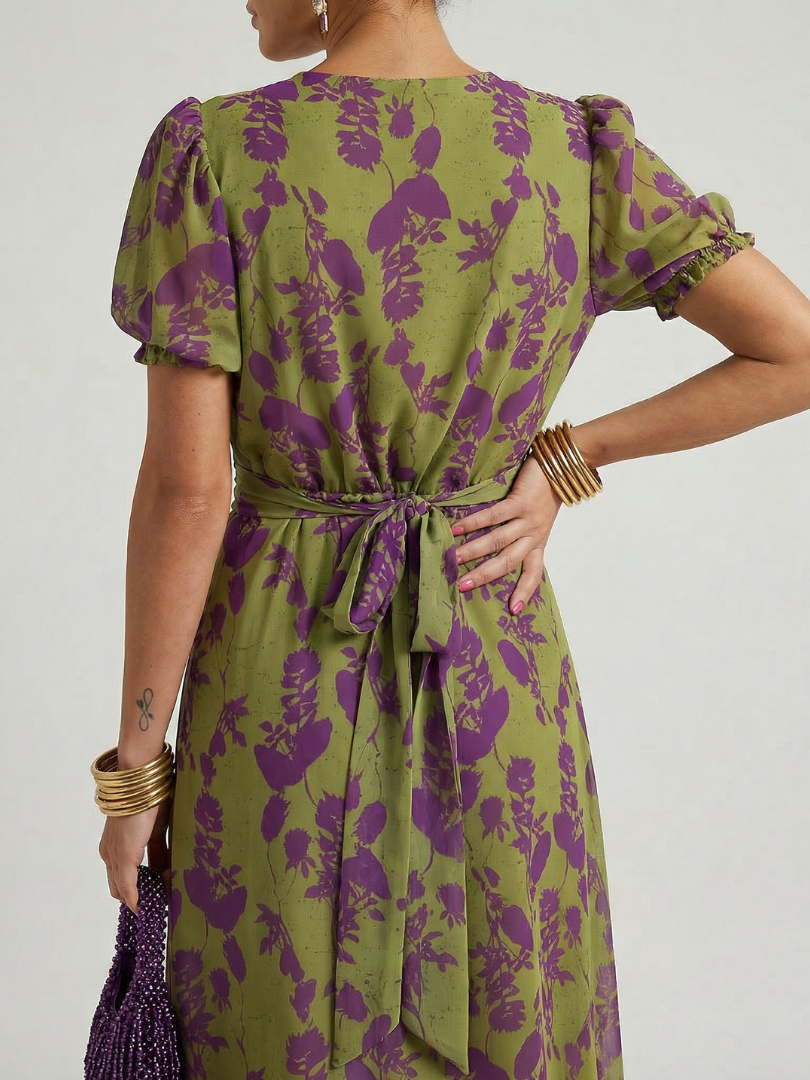 Women’s Relaxed Floral Midi Dress