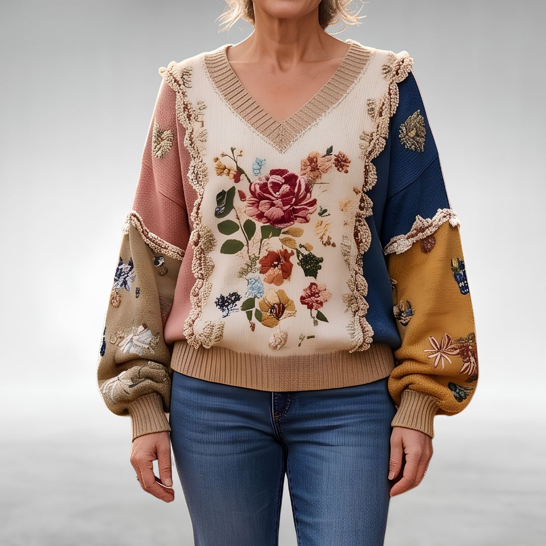 Women’s Boho Oversized Knit Jumper