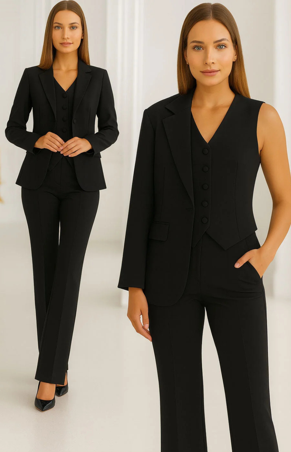 Women’s Elegant Three-Piece Matching Set