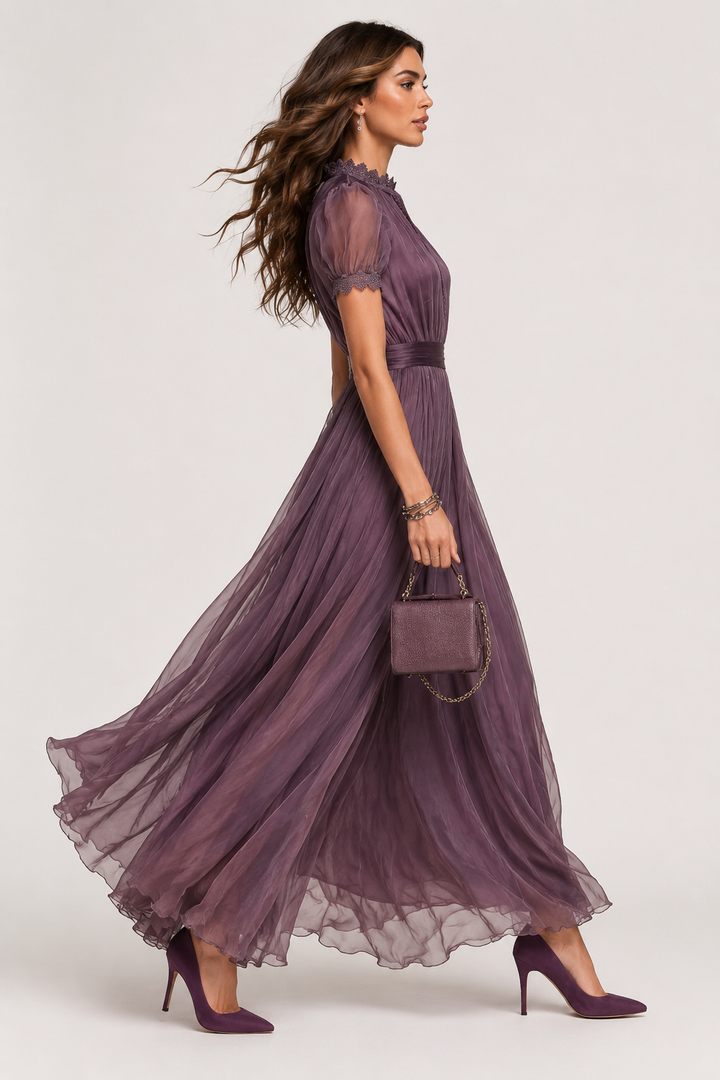 Women’s Flowy Evening Maxi Dress