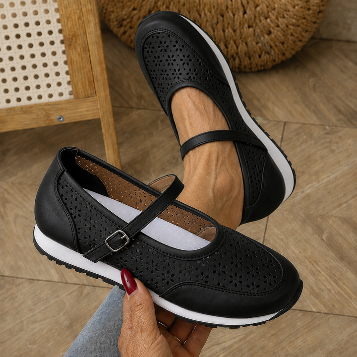 Women’s Cushioned Slip-On Walking Shoes