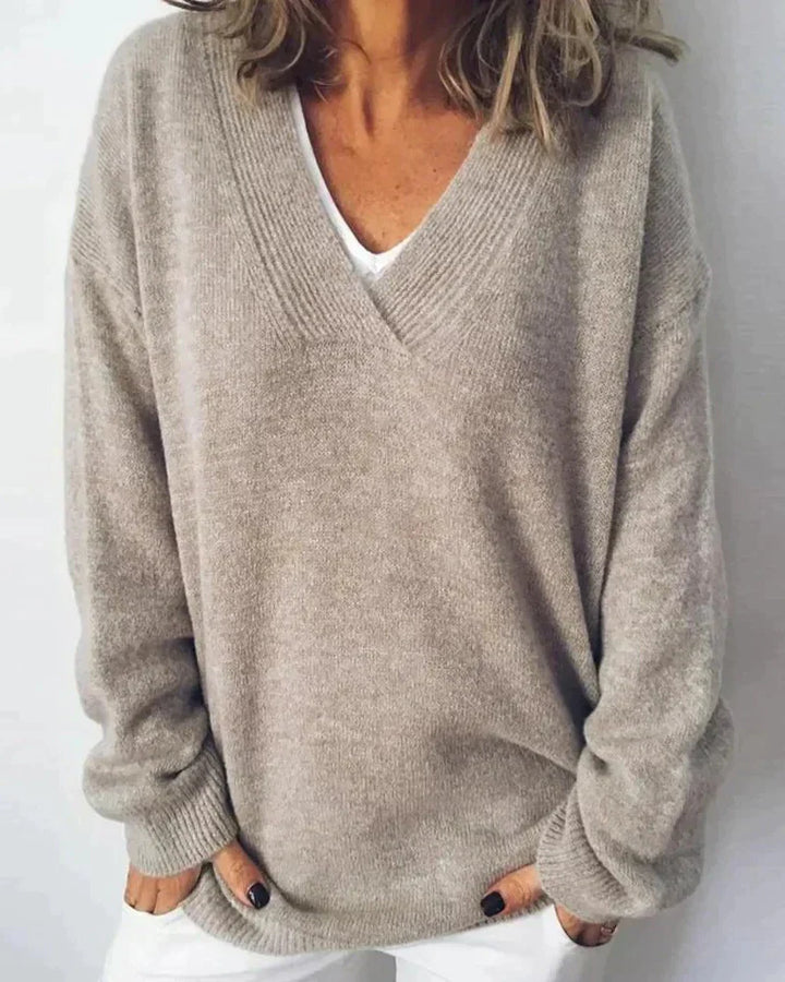 Women’s Knit Long Sleeve Pullover Sweater