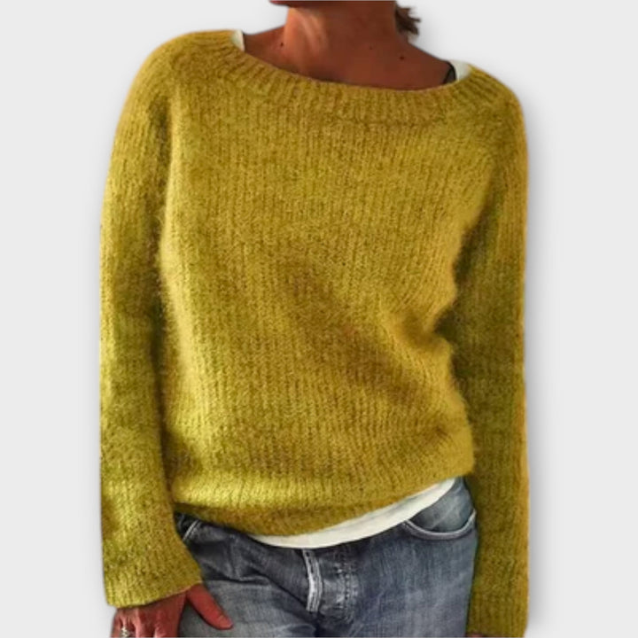 Women's icelandic Pattern Chunky Knit Sweater