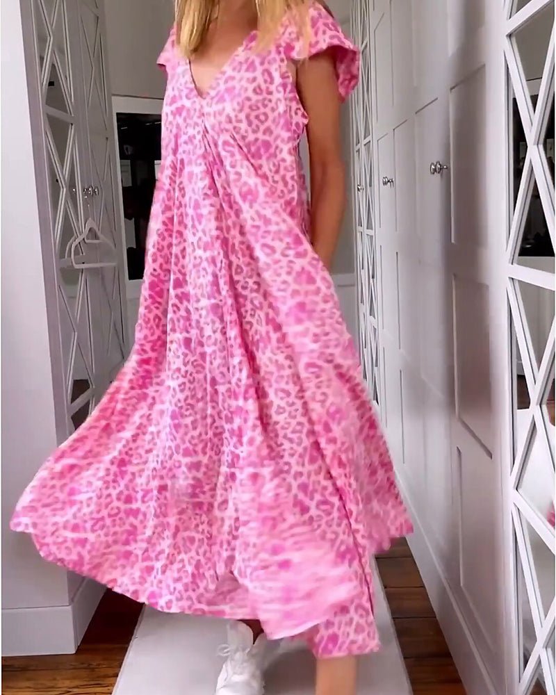 Women’s V-Neck Maxi Dress