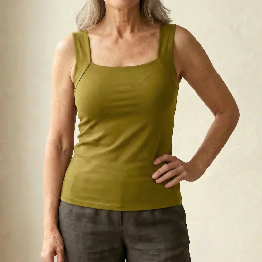 Women’s Built In Bra Support Tank Top