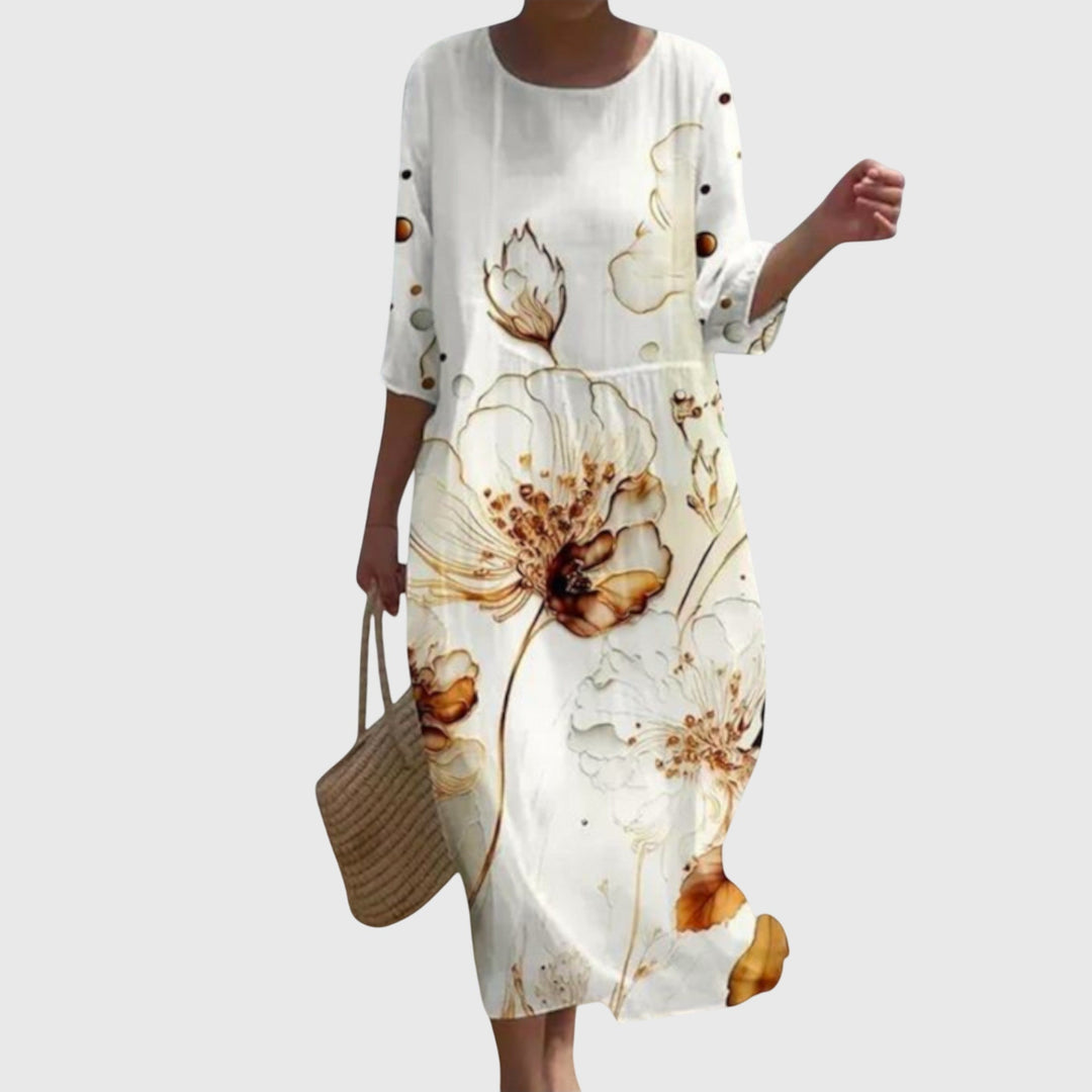 Women’s Floral Print Maxi Dress
