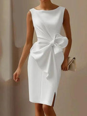 Women’s Bow Tie Holiday Party Dress