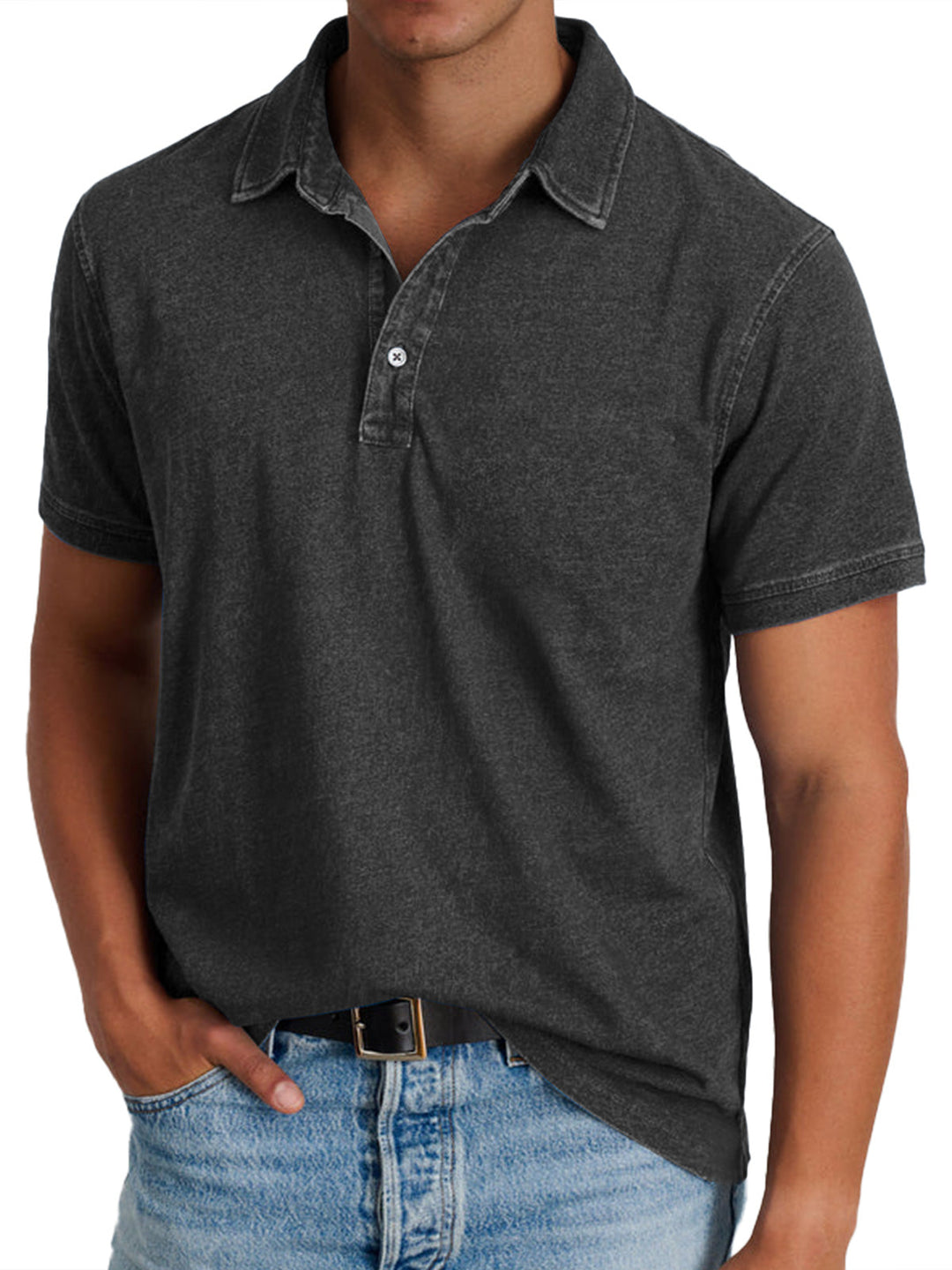 Men’s Slim Fit Short Sleeve Polo Shirt