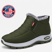 Women’s Quilted Slip On Ankle Boots Green