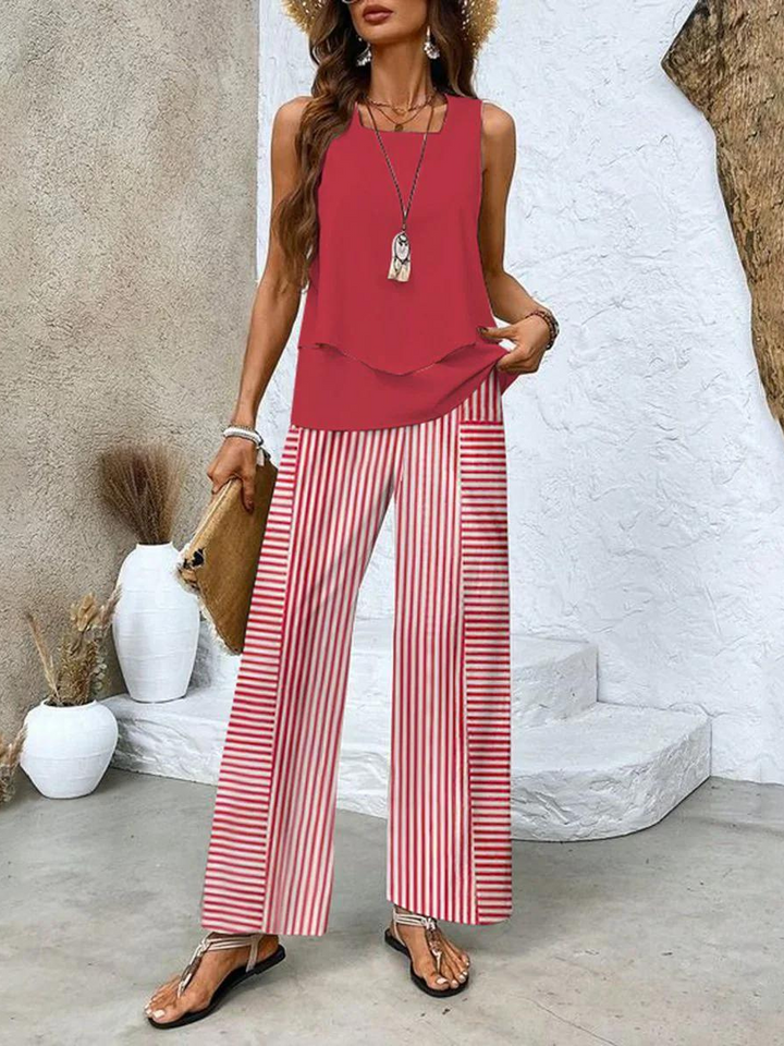 Women’s Elegant Two Piece Summer Set