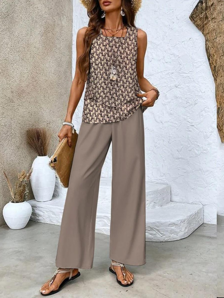 Women’s Elegant Two Piece Summer Set