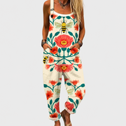 Comfortable Printed Jumpsuit