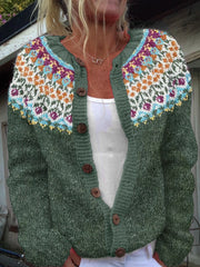 Women’s Retro Knit Cardigan