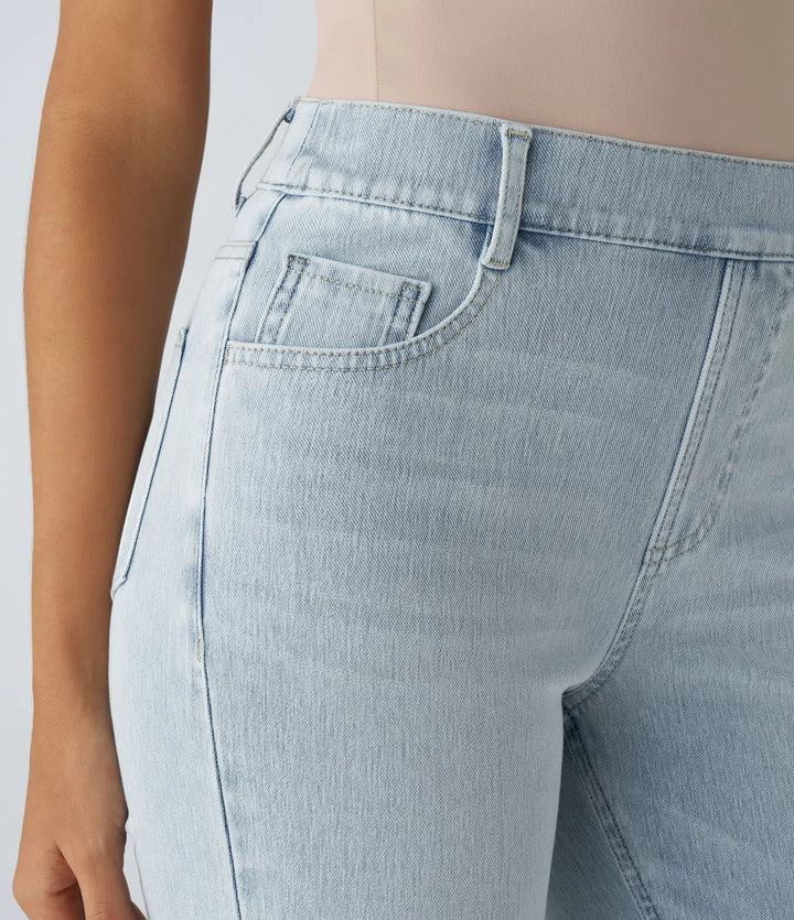 Women’s High Waisted Stretch Pull On Pants