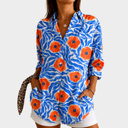 Women’s Floral Print Statement Shirt