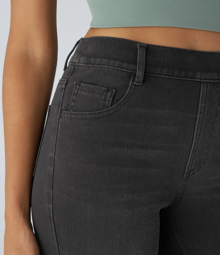 Women’s High Waisted Stretch Pull On Pants