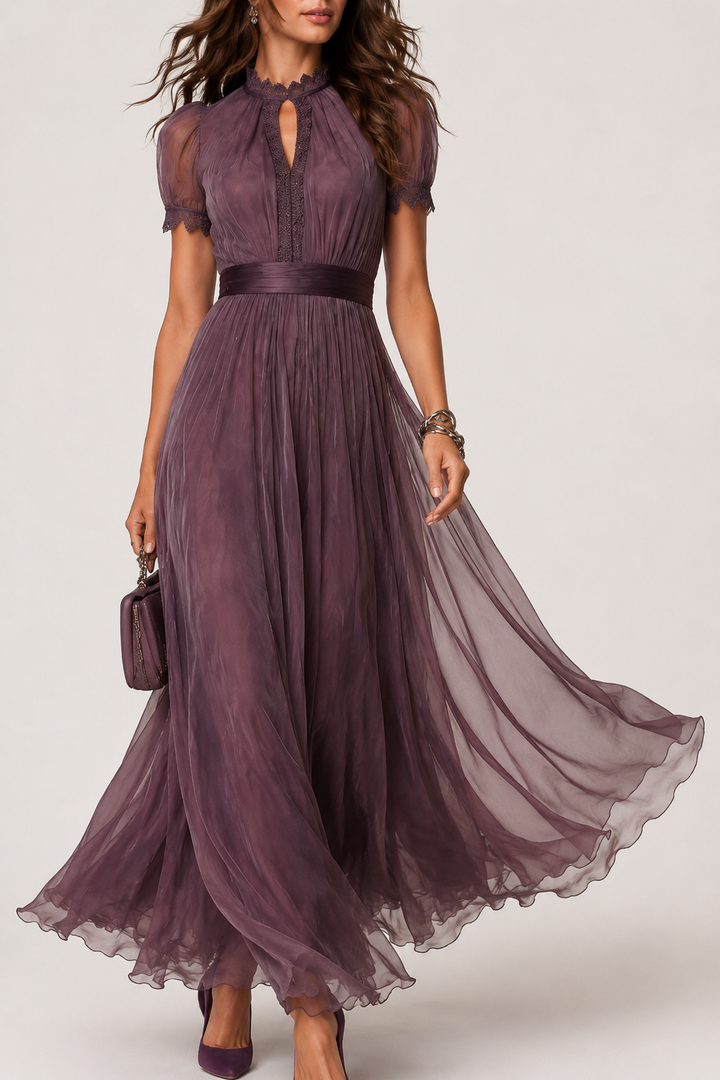 Women’s Flowy Evening Maxi Dress