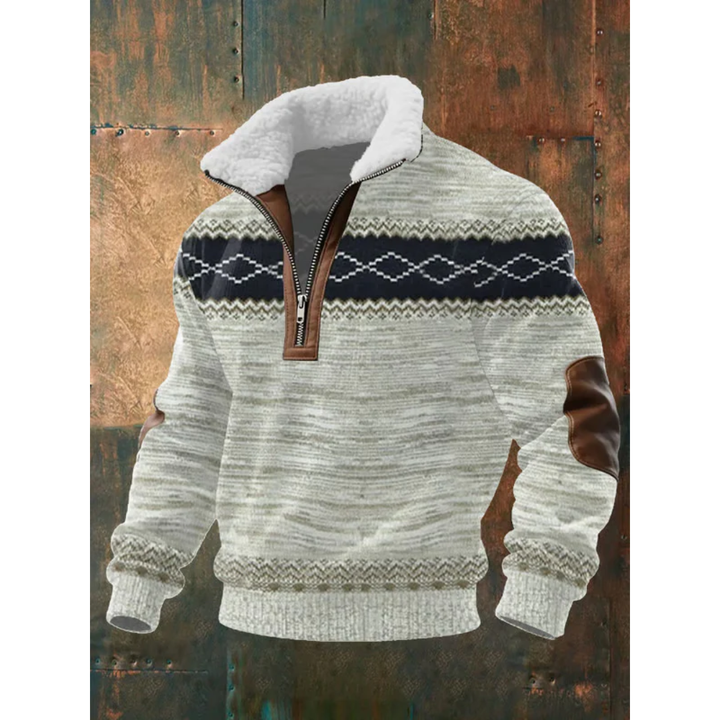 Men’s Half Zip Turtleneck Sweater