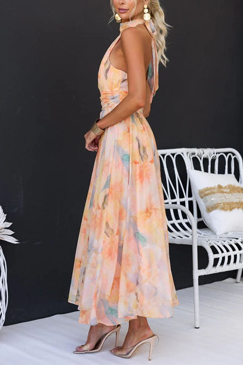 Women’s Printed Maxi Dress