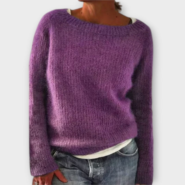 Women's icelandic Pattern Chunky Knit Sweater
