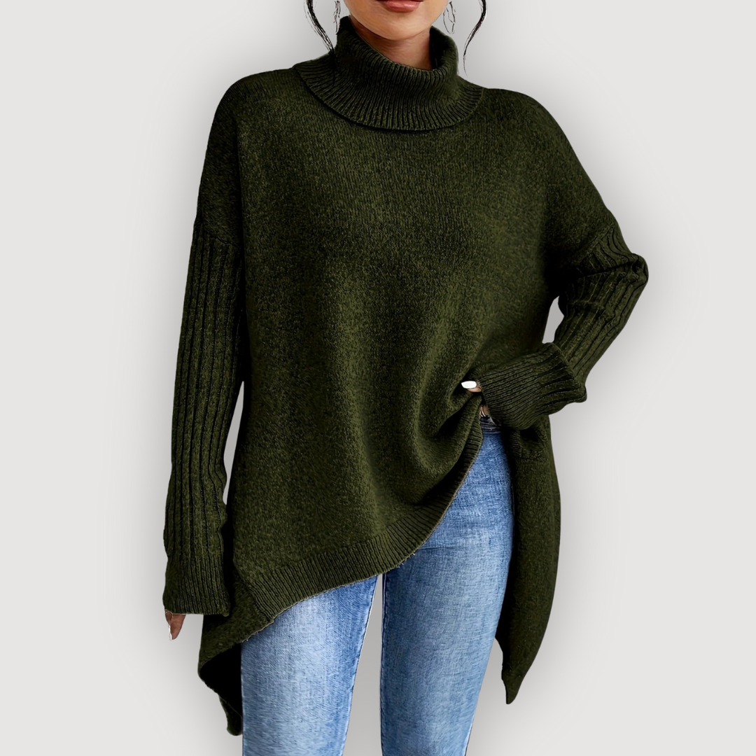 Women’s Cozy Knit Turtleneck Sweater