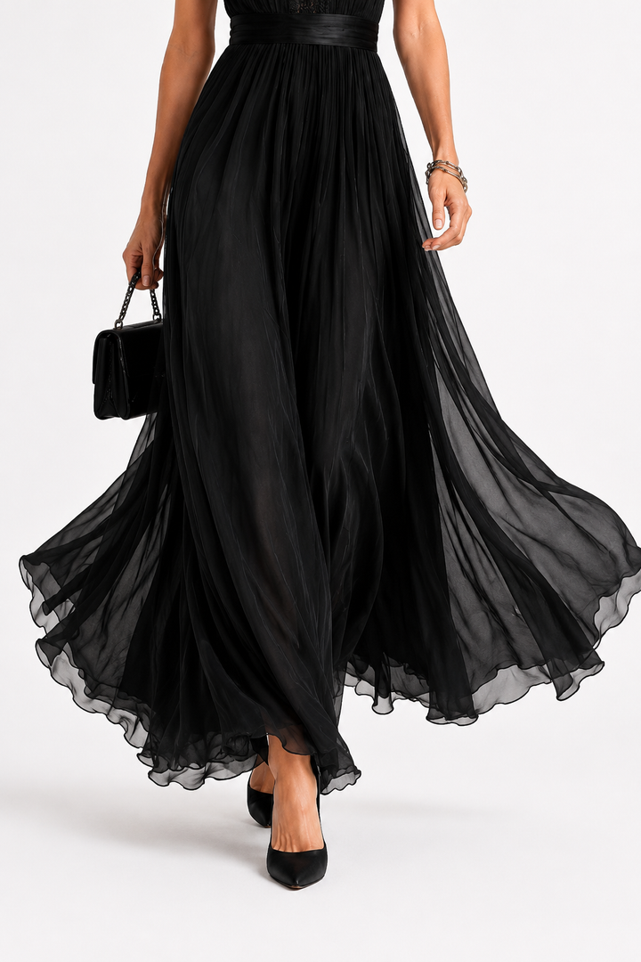 Women’s Flowy Maxi Evening Dress