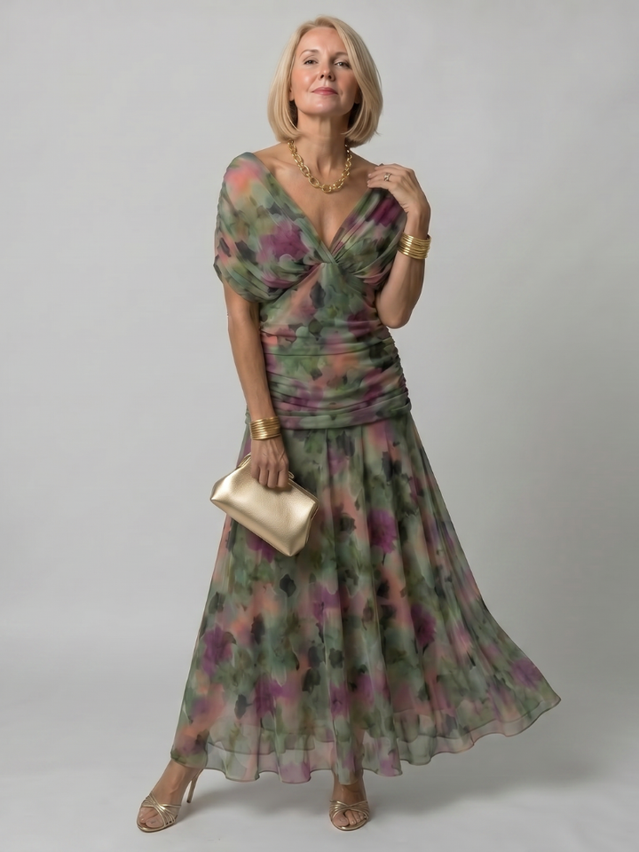 Women’s Off-Shoulder Midi Cocktail Dress