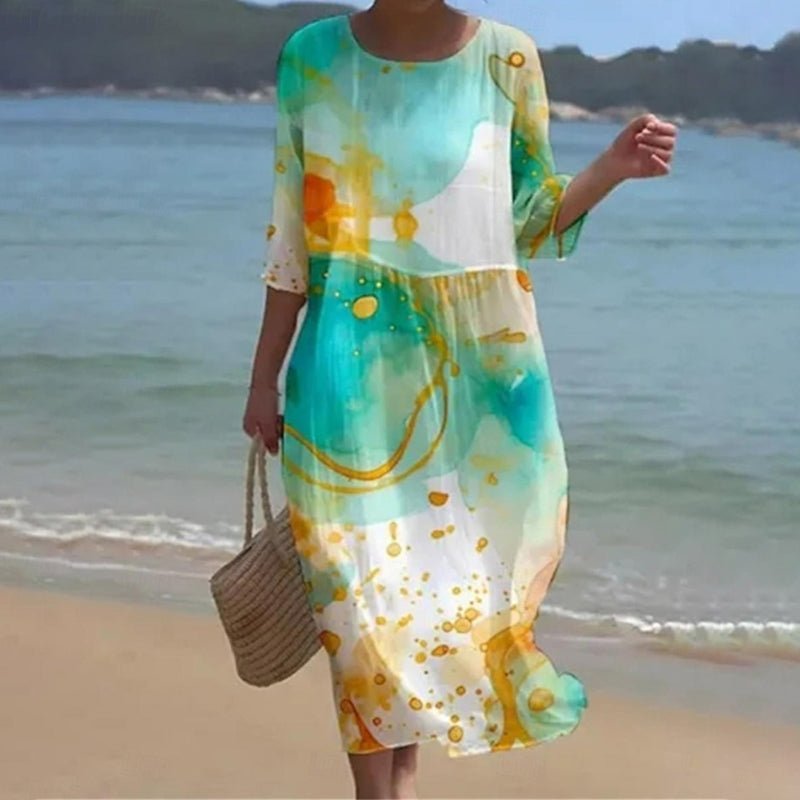 Women’s Floral Print Summer Dress