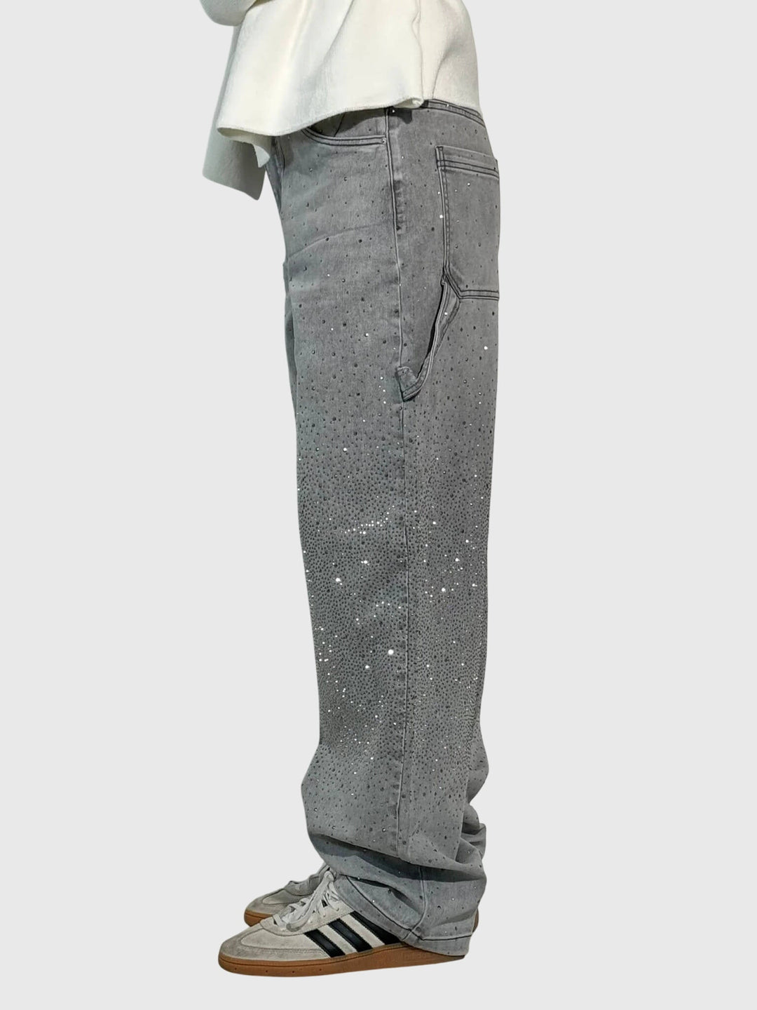 Women’s Rhinestone Embellished Party Pants