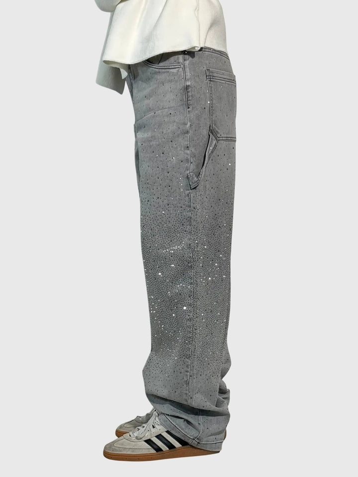 Women’s Rhinestone Embellished Party Pants