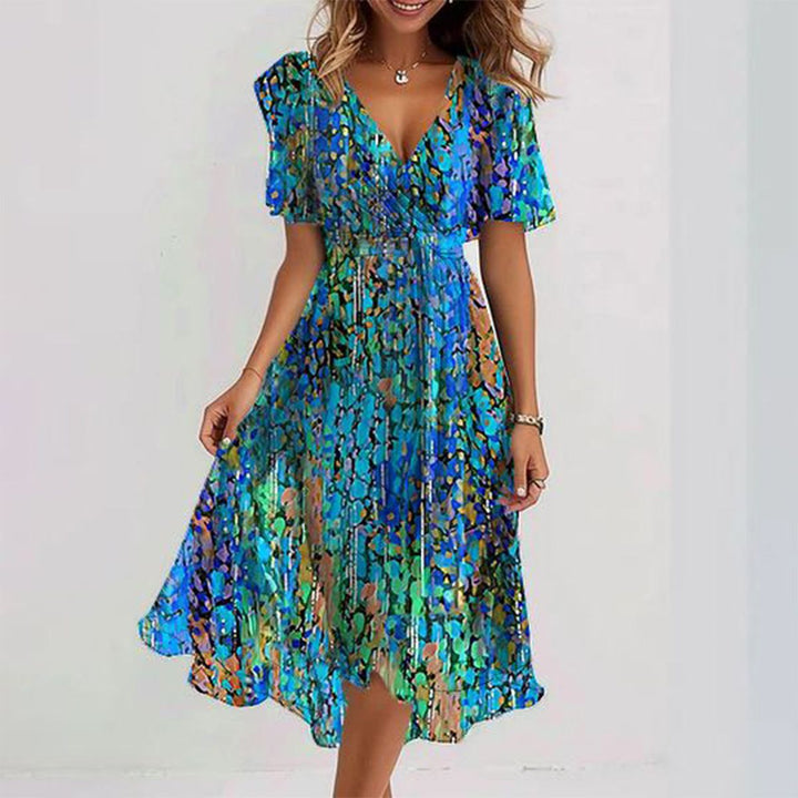 Women’s Breezy Blue Midi Dress