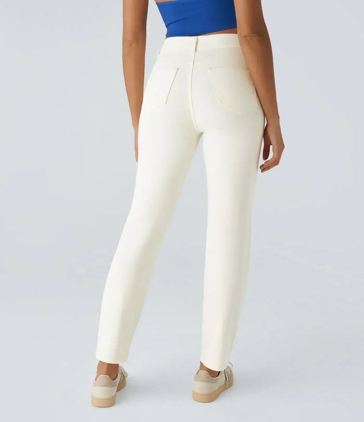 Women’s High Waisted Stretch Pull On Pants