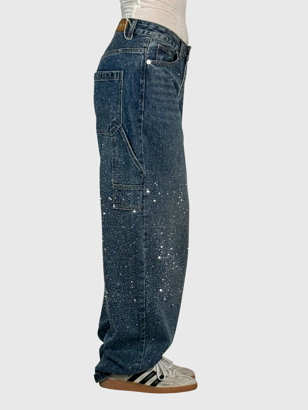 Women’s Rhinestone Embellished Party Pants
