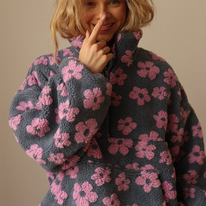 Women’s Cosy Floral Print Jumper