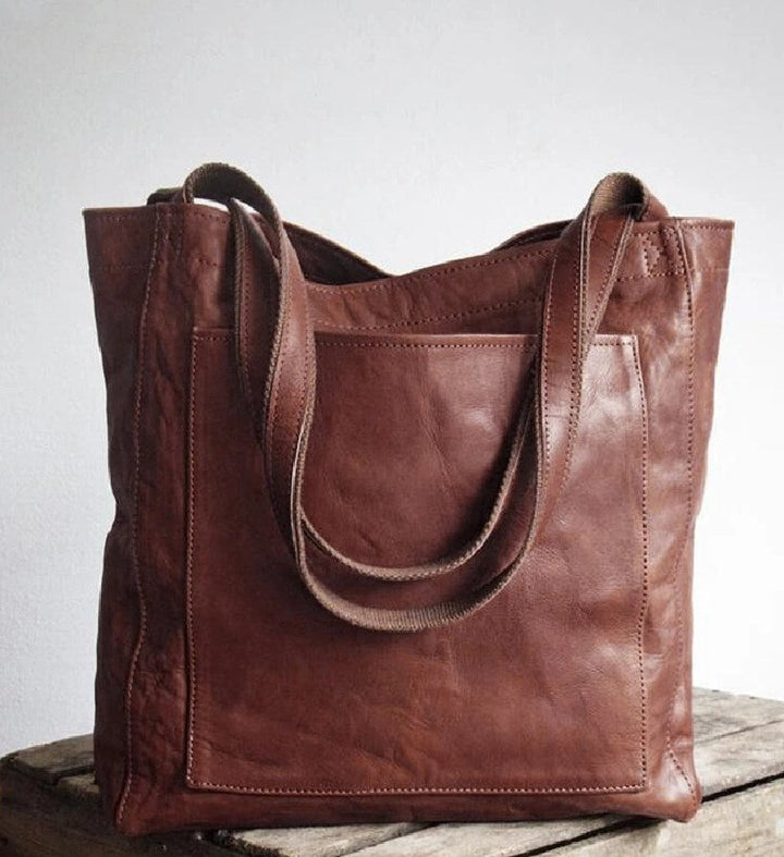 Women’s Large Vegan Work Tote Bag