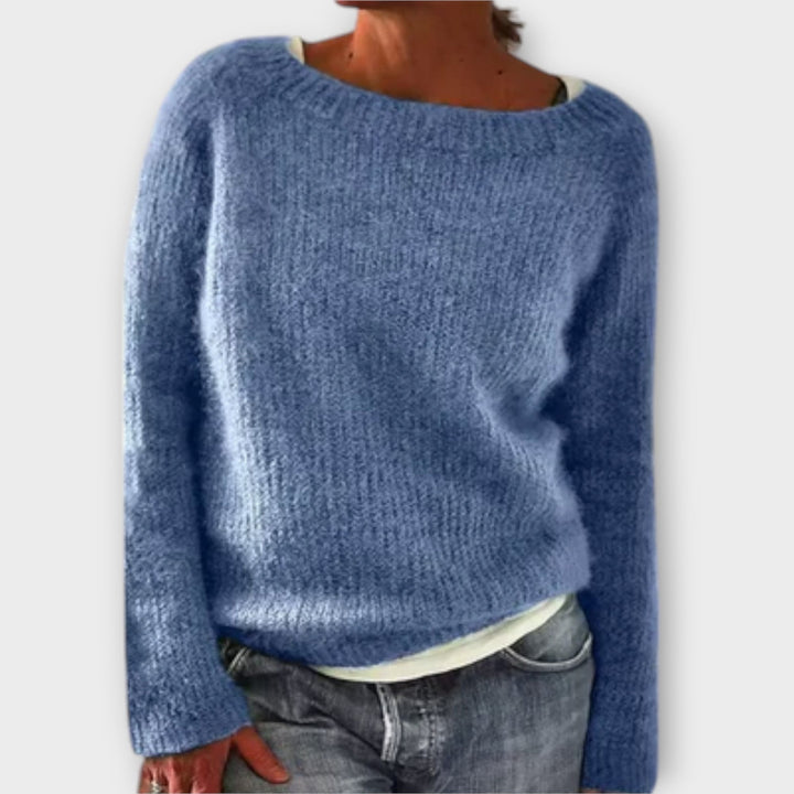 Women's icelandic Pattern Chunky Knit Sweater