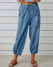 Women’s Chic High-Waisted Trousers