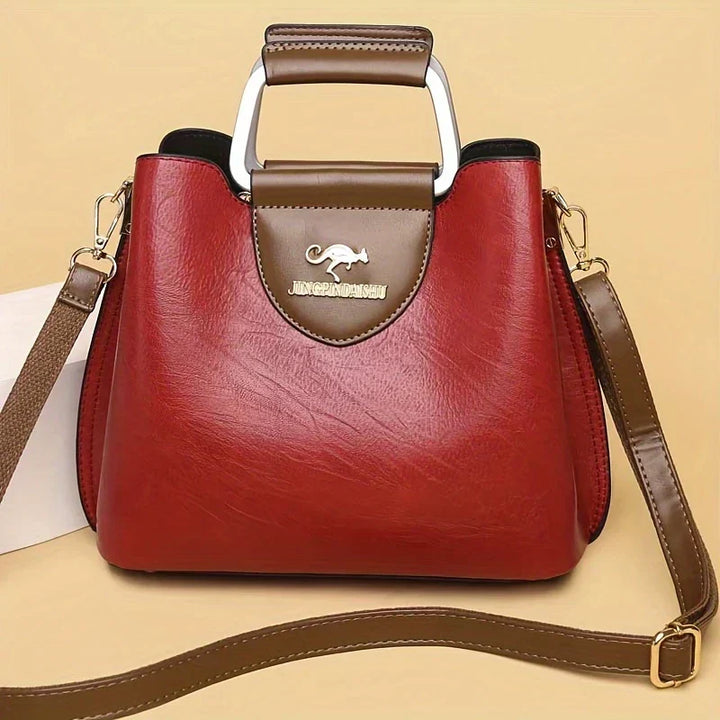 Women’s Drawstring Crossbody Bucket Bag