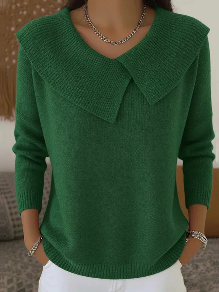 Women’s Ribbed Knit Crewneck Sweater