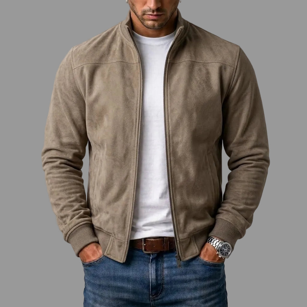 Men’s Classic Zip Up Bomber Jacket